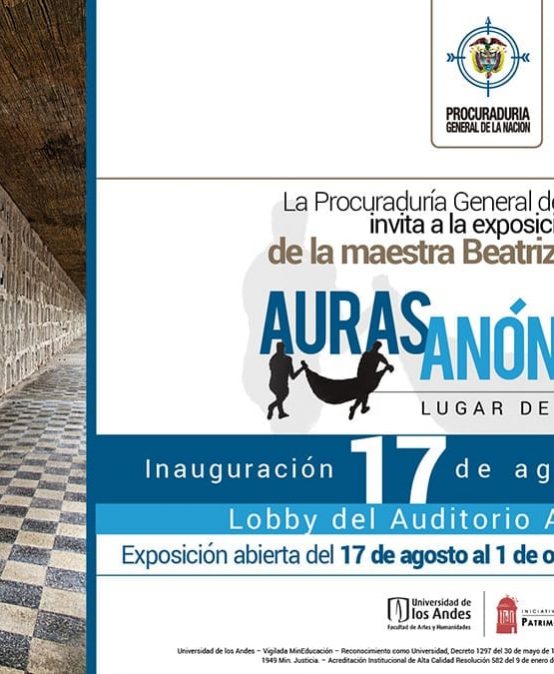 Inauguración de la exposición Auras anónimas: lugar de memoria de Beatriz González