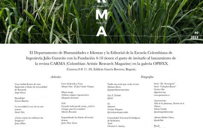 Lanzamiento Revista Colombian Artistic Research MAgazine – CARMA