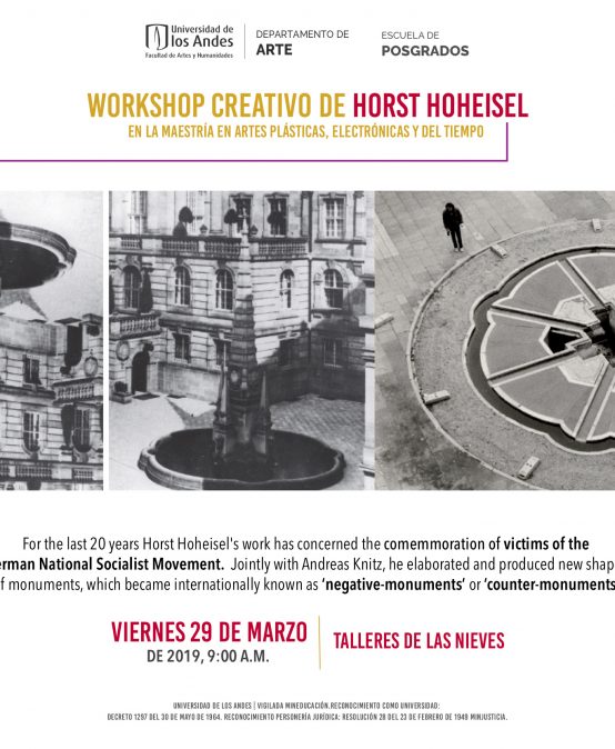 Workshop creativo de Horst Hoheisel