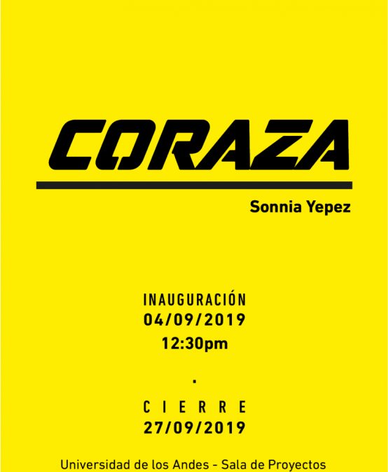 Exposición Coraza de Sonnia Yepez