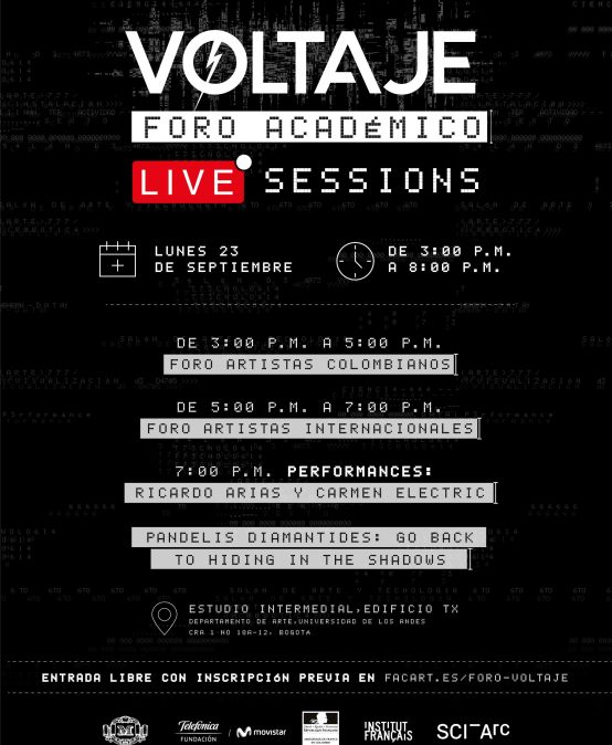 Foro académico & Live sessions – Voltaje 6ª Edición