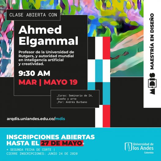 Charla con. Dr. Ahmed Elgammal