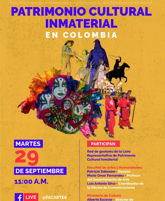 Patrimonio Cultural Inmaterial de Colombia | Conversatorio sobre la exposición en línea