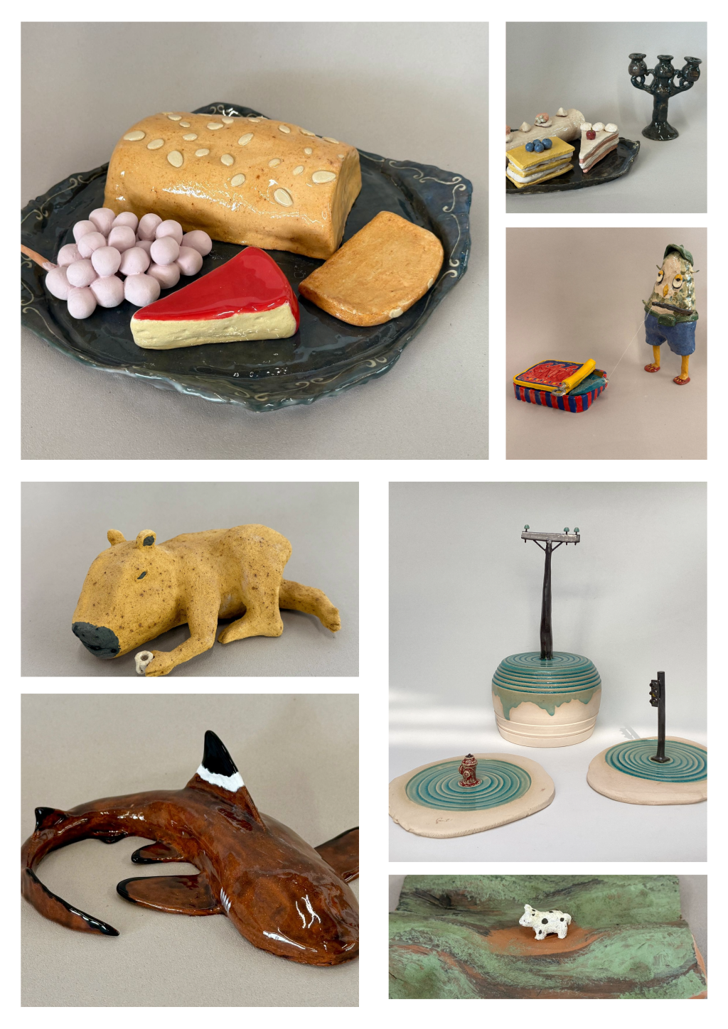 Línea: Escultura y cerámica Opción: Cerámica 
Profesores:  Cesar Romero y Nicolás Wills

En este curso de cerámica se explorará el oficio a partir de la creación de objetos con barro y sus posteriores transformaciones mediante quemas en horno.