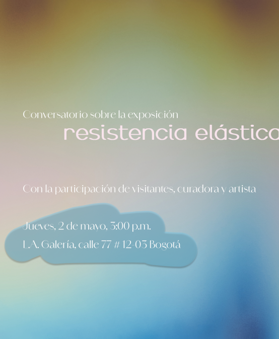 Conversatorio sobre la exposición Resistencia Elástica de María Isabel Vargas