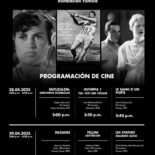 Programación ciclo de cine: The Cast, próximo lunes 28 y martes 29 de abril de 2025 en la Universidad de los Andes