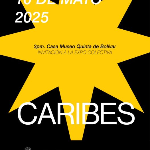 Utopías Caribe, exposición abierta del sábado 10 de mayo al domingo 20 de julio en la Casa Museo Quinta de Bolívar
