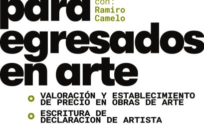 Taller: Introducción a la valoración de obras de arte y redacción de la declaración de artista