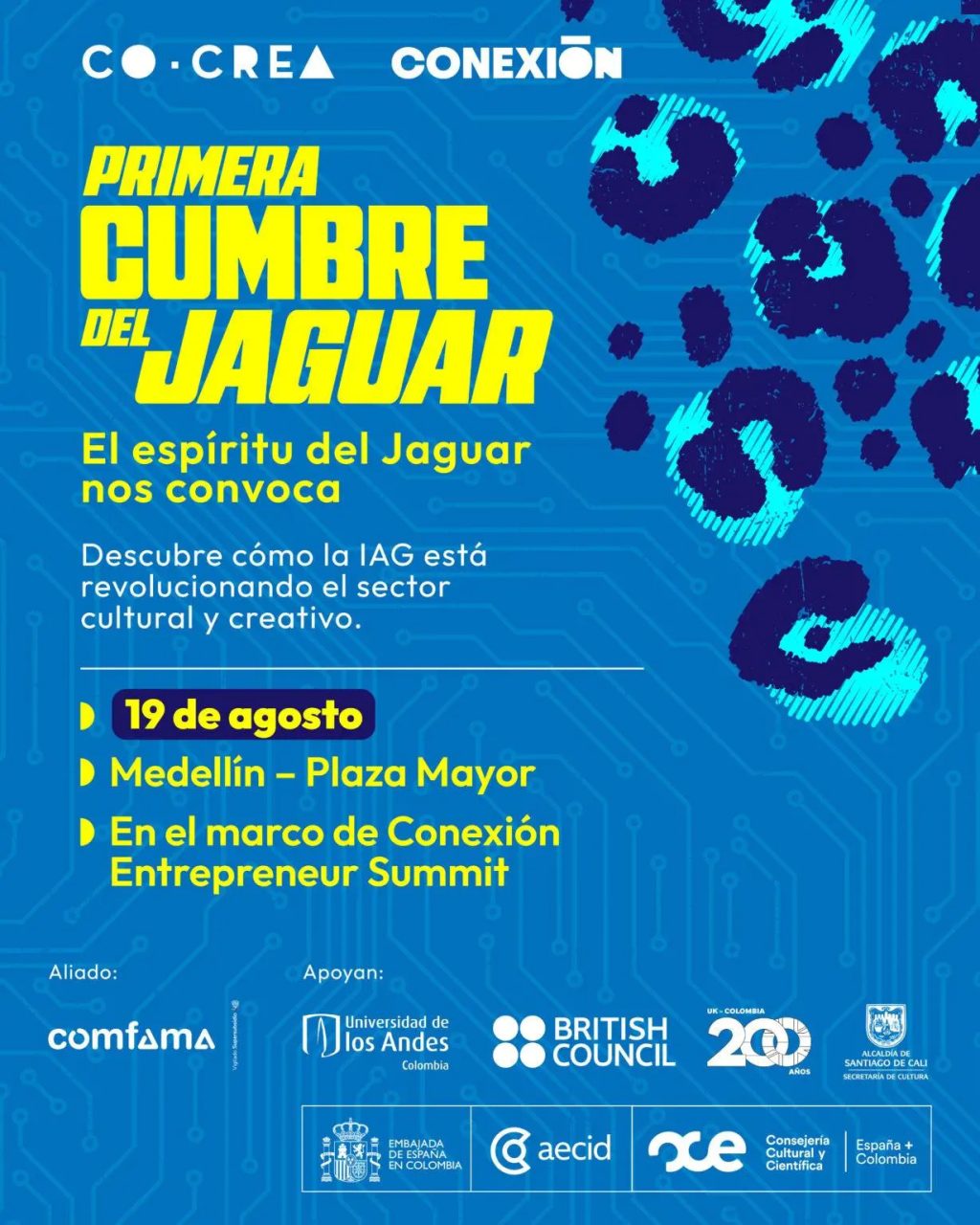 Facartes participa en la Cumbre del Jaguar: conversación nacional sobre Inteligencia Artificial que se realiza en Medellín