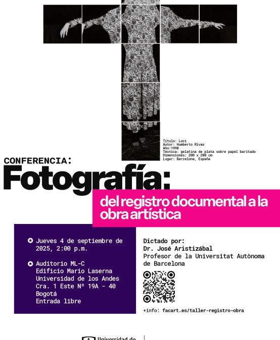 Conferencia – Fotografía, del registro documental a la obra