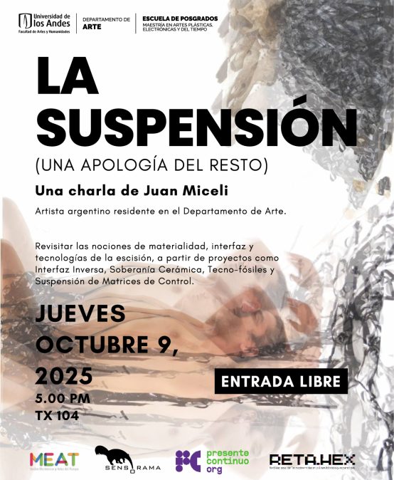La Suspensión una charla de Juan Miceli