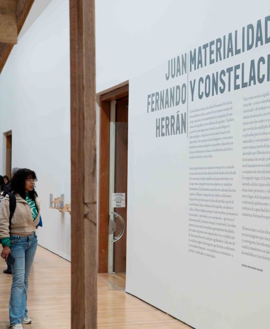 Visita guiada Juan Fernando Herrán – Materialidades y constelaciones Visita guiada Juan Fernando Herrán – Materialidades y constelaciones