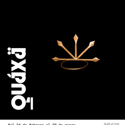 Q̱uáxä de Juan Baena, exposición abierta desde el 25 de febrero hasta el 27 de marzo de 2026 en la Sala de Proyectos